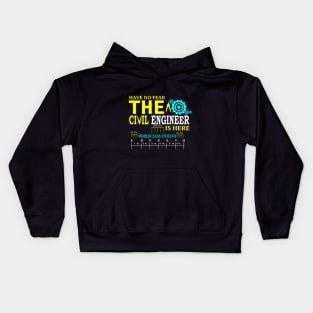 Civil Engineer Kids Hoodie